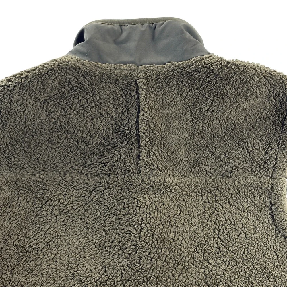 The North Face Campshire Sherpa Fleece Vest Olive Green Mens M